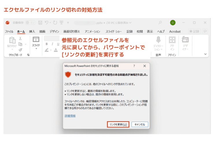 リンク切れの対処方法