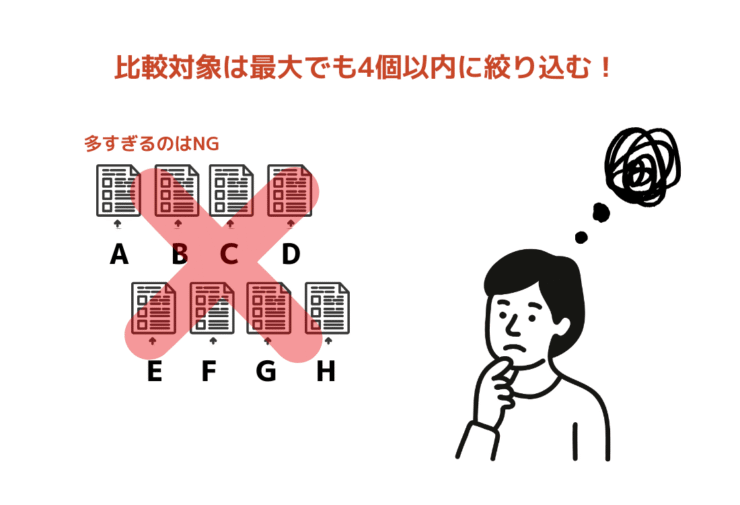 比較対象の選定