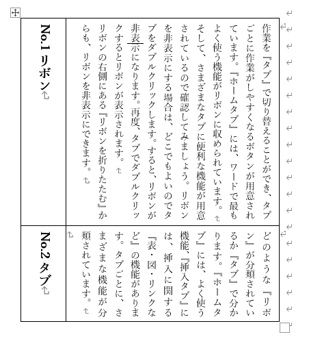 ワードの表を 縦書き にする方法 つまづきやすいポイントも解説