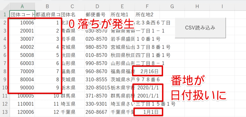 0落ちや日付判断が発生